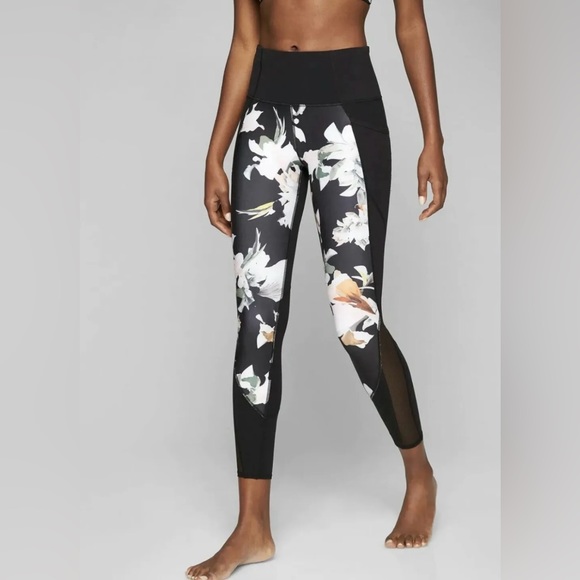 Athleta Blossom Intuition 7/8 Tight Size Small - Picture 1 of 5